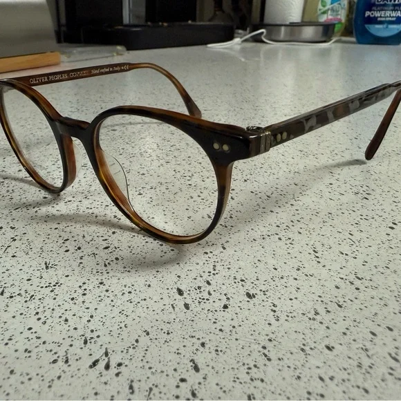 Oliver Peoples Delray OV5318U MSRP $475 New with Case Made in Italy - Picture 2 of 6